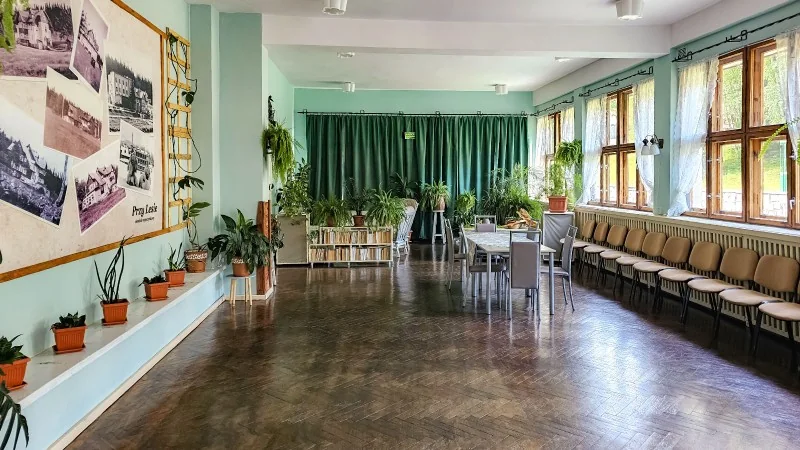 Sala wspólna w budynku Sosna OW Przy Lesie
