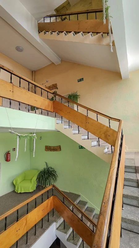 Klatka schodowa w budynku Sosna OW Przy Lesie